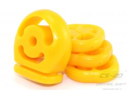 Крепление глушителя Полиуретановое крепление глушителя 2110/2111/2112 (4шт) желтый comfort