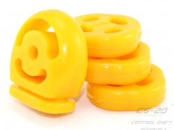 Крепление глушителя Полиуретановое крепление глушителя 1118/1119/2190/2191(Калина/Гранта) (4шт) желтый comfort