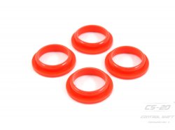 Прокладки / Ремкомплекты  Полиуретановый РК уплотнителей свечных колодцев ГАЗ дв.406 (4шт) КРАСНЫЙ СИЛИКОН высокотемпературный