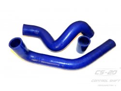 Элементы подвески/ходовой части Полиуретановые патрубки радиатора УАЗ 3160 дв.ЗМЗ 409, ЕВРО 2,3 с кондиционером (3шт) PROFI СИНИЙ