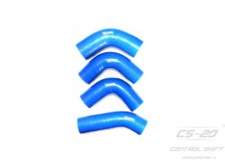 Патрубки / Шланги Полиуретановые патрубки радиатора ГАЗель дв.406 ЕВРО-2,3 (4шт) PROFI СИНИЙ