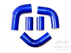 Элементы подвески/ходовой части Полиуретановые патрубки радиатора ГАЗ-3110 дв.406 (к-т 5шт) PROFI СИНИЙ