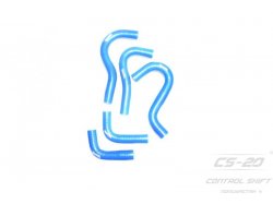 Патрубки / Шланги Полиуретановые патрубки печки ГАЗель 3302 дв УМЗ 4216 (5 шт) PROFI СИНИЙ