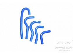 Патрубки / Шланги Полиуретановые патрубки печки ГАЗель 3302 Бизнес дв Cummins (5 шт) PROFI СИНИЙ