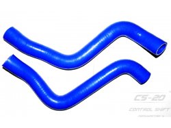 Элементы подвески/ходовой части Полиуретановые патрубки радиатора ВАЗ 2170 дв.16кл инжектор (2шт) Profi синий