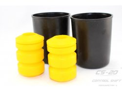Элементы подвески/ходовой части Полиуретановые отбойники передних стоек 2108/21082/2115 (2 отбойника + 2 стакана 1118-2902814-01) желтый comfort
