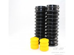 Элементы подвески/ходовой части Полиуретановые отбойники задних стоек 2108/21082/2115 (2 отбойника + 2 пыльника 2108-2915681) желтый comfort