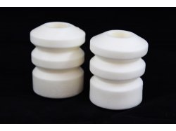 Коврики салона Отбойники задних стоек 2108/21082/2115 (2шт) ОРИГИНАЛ ПОЛИУРЕТАН БЕЛЫЙ серия PROFI