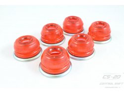 Патрубки / Шланги Пыльники рулевых тяг 2101/07 (6шт) КРАСНЫЙ ПОЛИУРЕТАН серия DRIVE