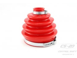 Коврики салона Пыльник привода 2123 внутренний (стакан) с хомутами красный Полиуретан (1 к-т на 1 шрус)