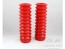 Патрубки / Шланги Пыльники задних амортизаторов 2108/21082/2115 (2шт) полиуретан красный drive