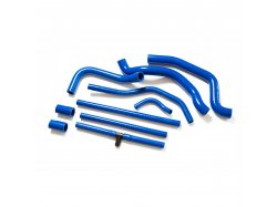 Патрубки / Шланги Комплект патрубков 2110 (10 шт) СИНИЙ СИЛИКОН