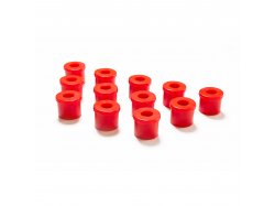 Элементы подвески/ходовой части Втулка рессорная УАЗ 469 (12шт) КРАСНЫЙ