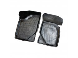 Коврики салона Коврик салона передние ВАЗ-1118,1119 КАЛИНА 2шт в пакете серия Оригинал + материал: каучук