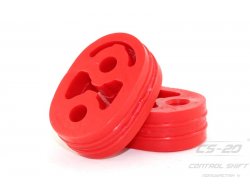 Полиуретановое крепление глушителя Газель (2шт) КРАСНЫЙ DRIVE