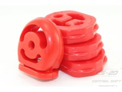 Полиуретановое крепление глушителя 2170/2171/2172 (Приора) (4шт) красный drive