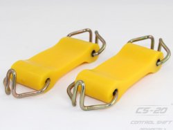 Полиуретановое крепление глушителя 2101/2106/2107/21073 (2 шт Крючок+Крючок) желтый comfort