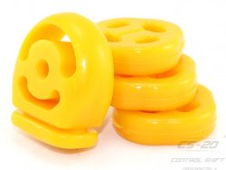 Полиуретановое крепление глушителя 1118/1119/2190/2191(Калина/Гранта) (4шт) желтый comfort