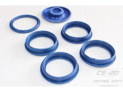 Полиуретановый Р/к уплотнителей свечных колодцев дв.405 Евро3 (6 шт) синий