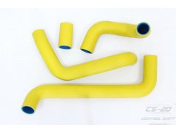 Полиуретановые патрубки радиатора ВАЗ 2121 (4шт) ЖЕЛТЫЙ серия COMFORT