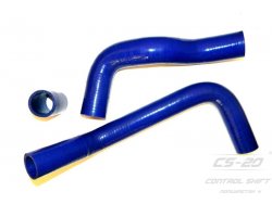 Полиуретановые патрубки радиатора УАЗ 3160 дв.ЗМЗ 409, ЕВРО 2,3 (3шт) PROFI СИНИЙ