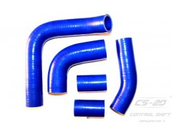 Полиуретановые патрубки радиатора ГАЗ-3110 дв.402 (к-т 5шт) PROFI СИНИЙ