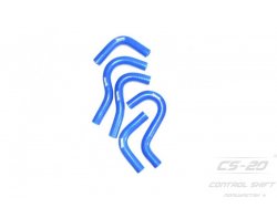 Полиуретановые патрубки печки ГАЗель 330232 Бизнес Фермер (5 шт) PROFI СИНИЙ