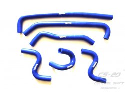 Полиуретановые патрубки печки ГАЗель NEXT (6 шт) PROFI СИНИЙ