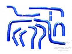 Полиуретановые Патрубки печки ГАЗель 3302 ЕВРО 3 бортовая (10 шт) PROFI СИНИЙ