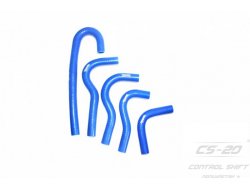 Полиуретановые патрубки печки ГАЗель 3302 Бизнес дв Cummins (5 шт) PROFI СИНИЙ