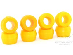 Полиуретановые втулки зад аморт. 2101/07/2121 Нива/2123 Шевролет Нива (8шт) Полиуретан желтый комфорт