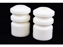 Отбойники задних стоек 2110/2170 (2шт) ОРИГИНАЛ ПОЛИУРЕТАН БЕЛЫЙ серия PROFI