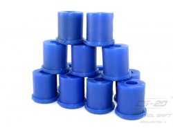 Втулки рессорные Волга (12шт) Полиуретан СИНИЙ PROFI