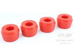 Полиуретановые втулки аморт. Волга/ГАЗель/УАЗ (4шт) КРАСНЫЙ DRIVE