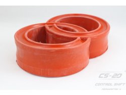 Полиуретановые межвитковые вставки в пружины 2101/2107/2121/2123 Шевроле Нива (круглые) для увеличения грузоподъемности авто (2шт цвет красный) серия Drive