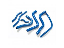 Комплект патрубков 2170 (7 шт) СИНИЙ СИЛИКОН