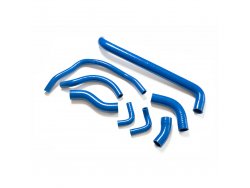 Комплект патрубков 21213 (8 шт) СИНИЙ СИЛИКОН