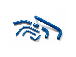 Комплект патрубков 2101-2107 ал (7 шт) СИНИЙ СИЛИКОН
