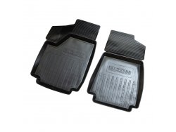 Коврик салона ВАЗ-2121-214 с задней перемычкой 4шт в пакете серия Оригинал + материал: каучук