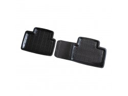 Коврик салона ВАЗ-21-12,2170-72 ПРИОРА с задней перемычкой 4шт в пакете серия Оригинал + материал:ка