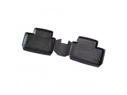 Коврик салона ВАЗ-2108-09,2113-15 с задней перемычкой 4шт в пакете серия Оригинал + материал: каучук