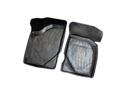 Коврик салона передние ВАЗ-1118,1119 КАЛИНА 2шт в пакете серия Оригинал + материал: каучук