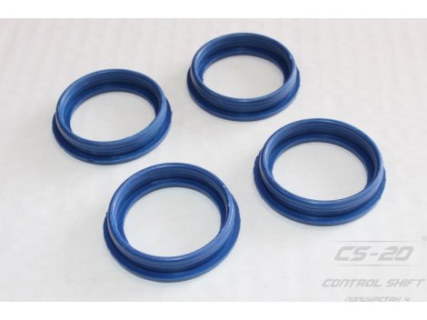 Полиуретановый Р/к уплотнителей свечных колодцев дв.405 Евро3 (4 шт) синий