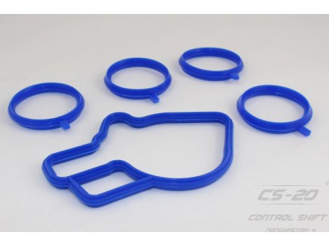 Полиуретановые прокладки впускн. коллек. 2112/2170/1118(5шт) СИЛИКОН СИНИЙ