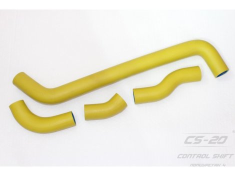 Полиуретановые патрубки радиатора Ваз 21213/21214/21218/2131 (4шт) желтый comfort