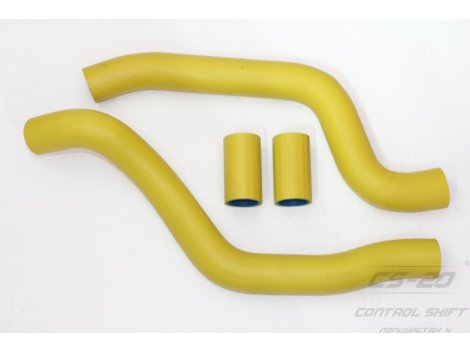 Полиуретановые патрубки радиатора Ваз 2110-2111 (4шт) желтый comfort