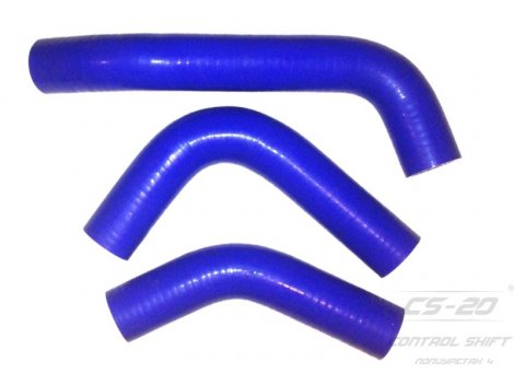Полиуретановые патрубки радиатора ГАЗель"Бизнес"дв.4216(3шт.) PROFI СИНИЙ