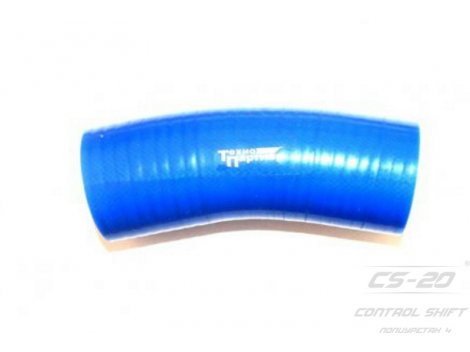 Полиуретановая муфта интеркулера угловая Газель "Бизнес" дв.Cummins 50*160 PROFI СИНИЙ/КРАСНЫЙ