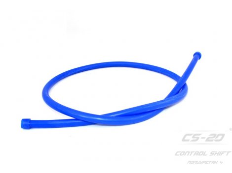 Полиуретановый шланг экономайзера трамблера Шланг экономайзера трамблера ВАЗ/ГАЗ с наконечниками (синий 85см) высокотемпературный силикон серия PROFI