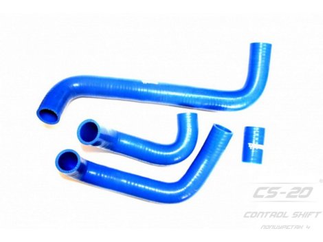 Полиуретановые патрубки радиатора ВАЗ 2121 (4шт) Profi синий